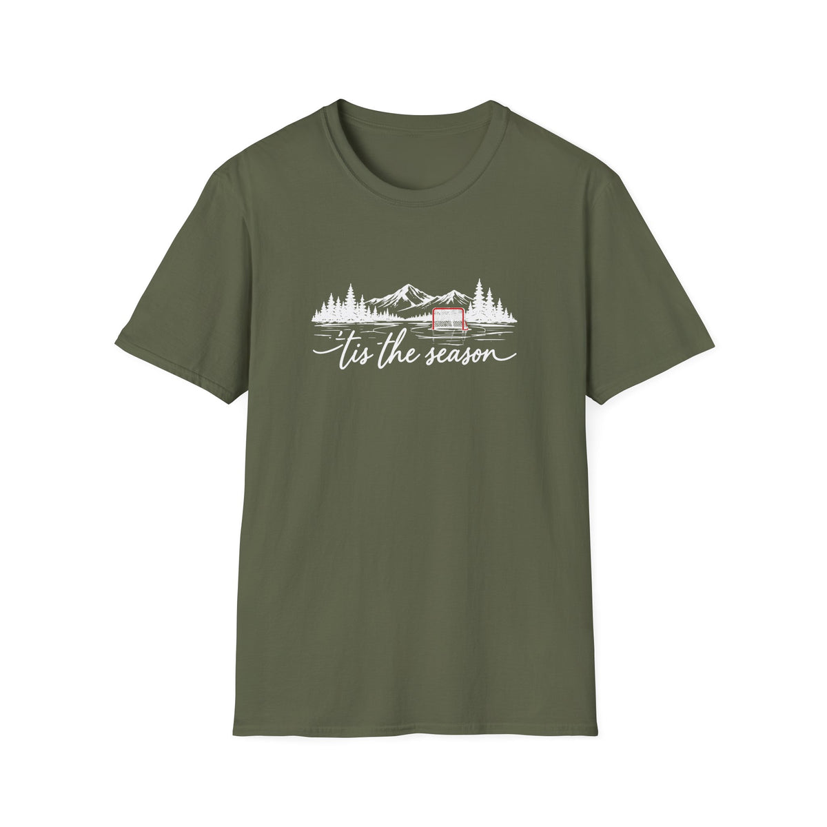 ’Tis the Season Pond Hockey T-Shirt