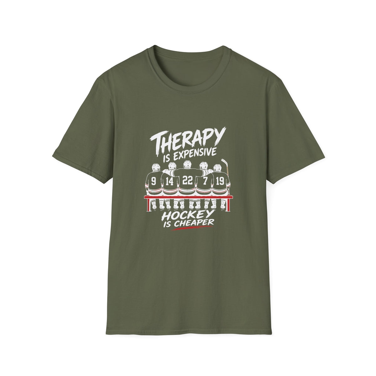 Therapy Is Expensive Hockey Is Cheaper T-Shirt
