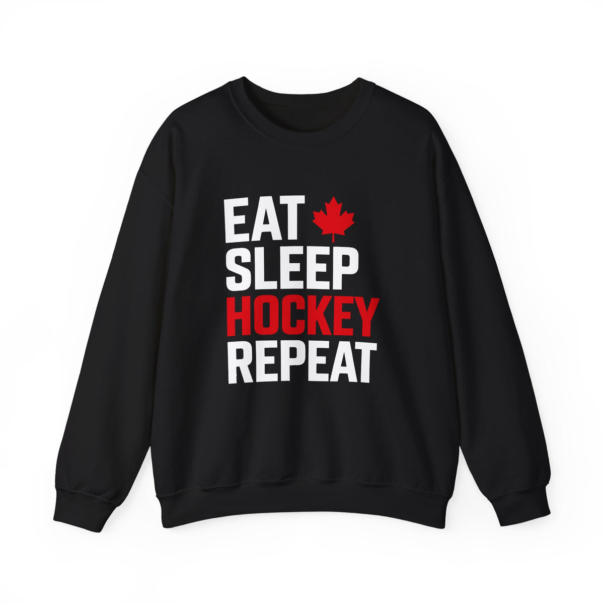 Eat Sleep Hockey Repeat Hockey Sweatshirt