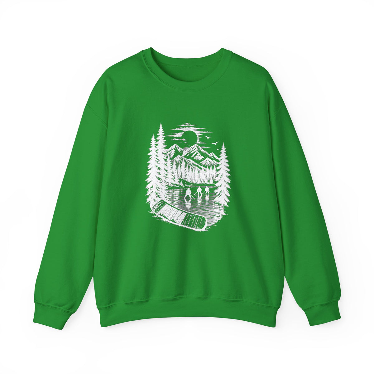 Stick Outdoors Pond Hockey Crewneck Sweatshirt