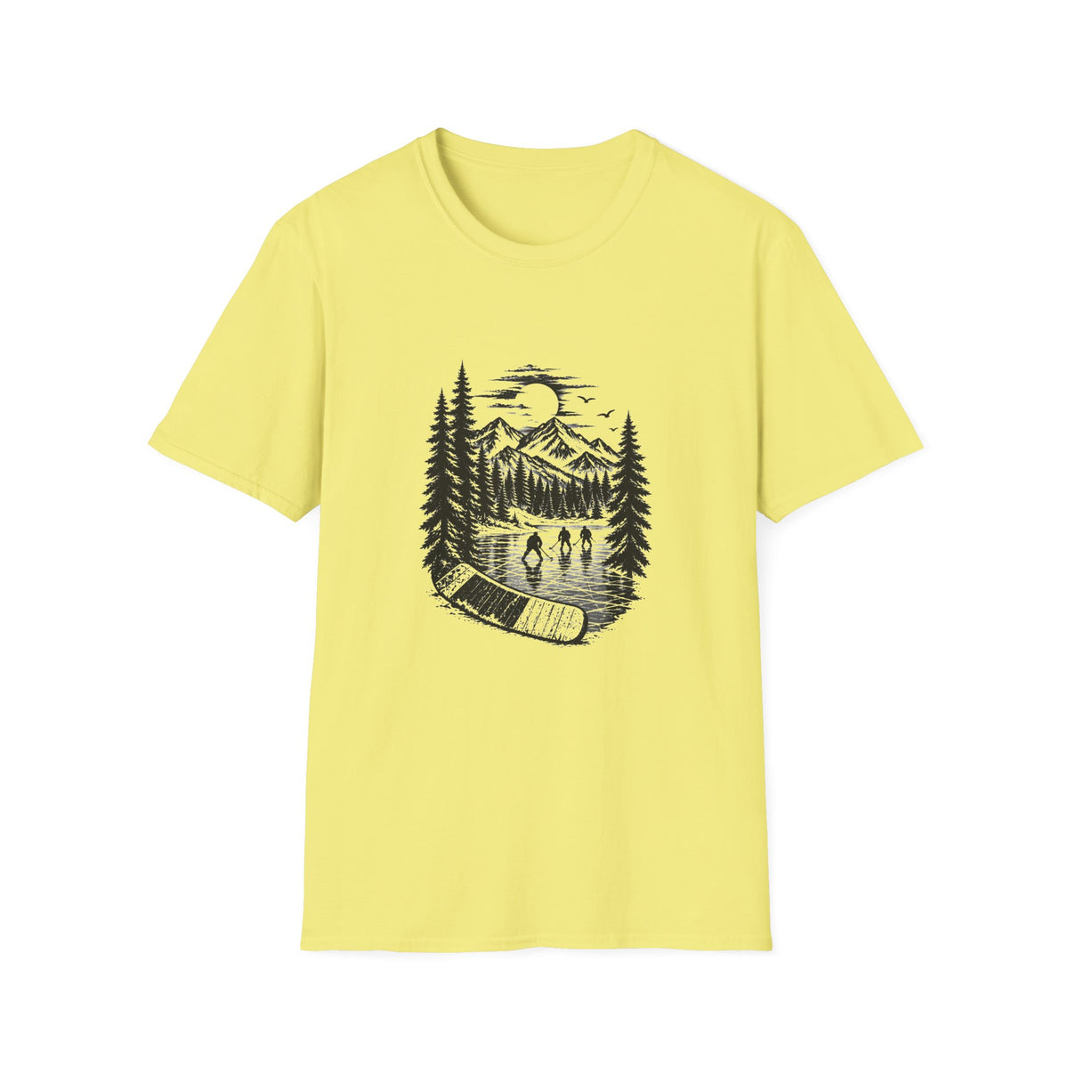 Stick Outdoors Pond Hockey T-Shirt