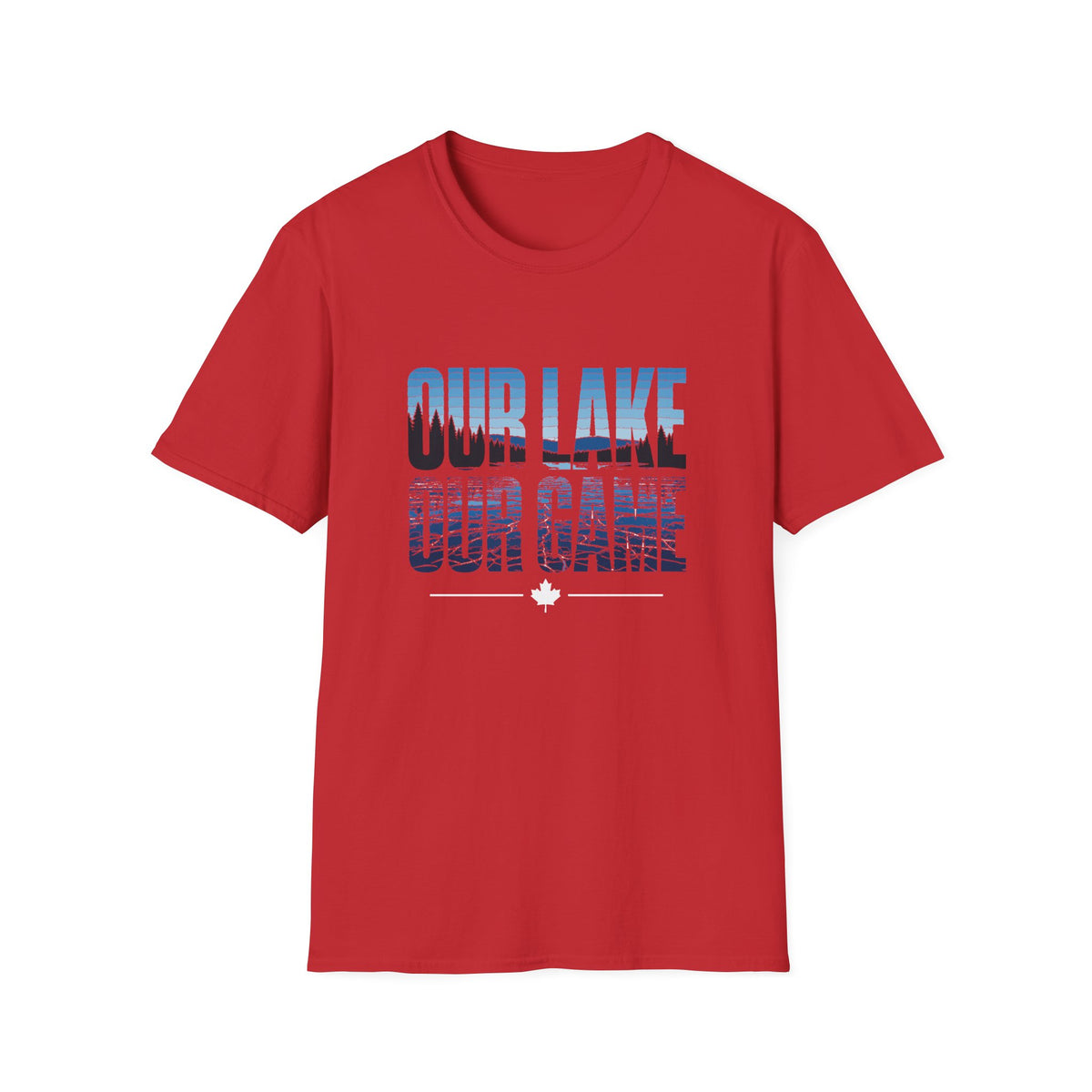 Our Lake Our Game Pond Hockey T-Shirt