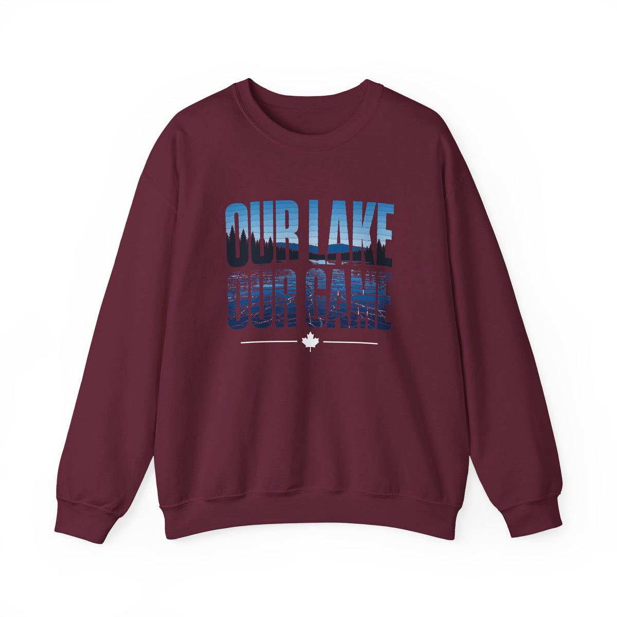 Our Lake Our Game Pond Hockey Sweatshirt