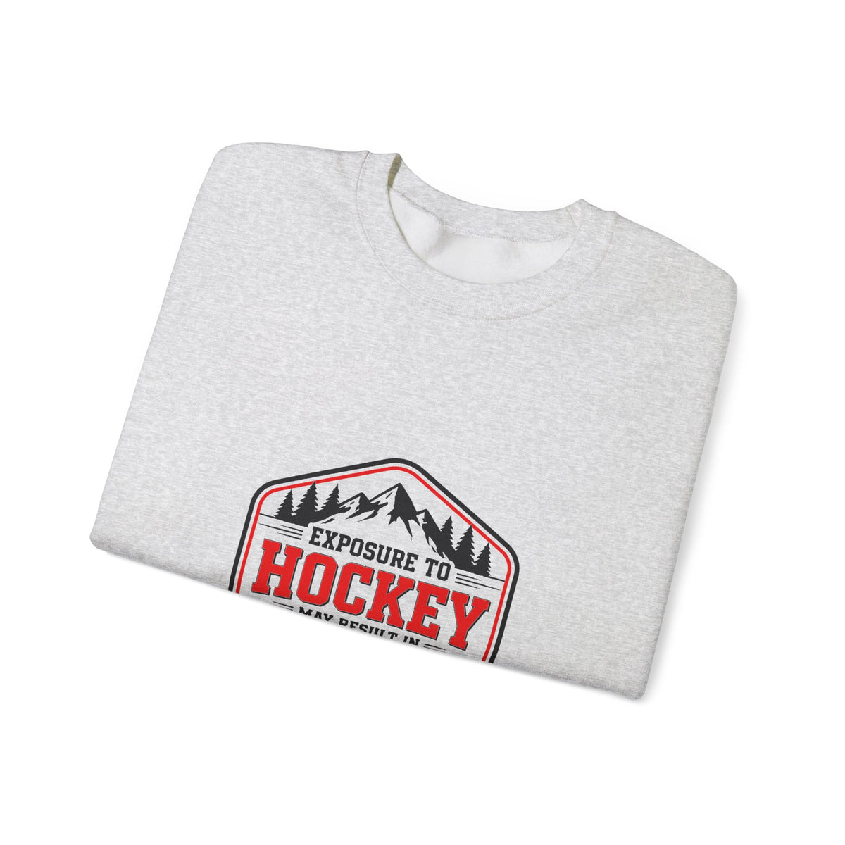 Hockey Happiness Crewneck Sweatshirt for Men