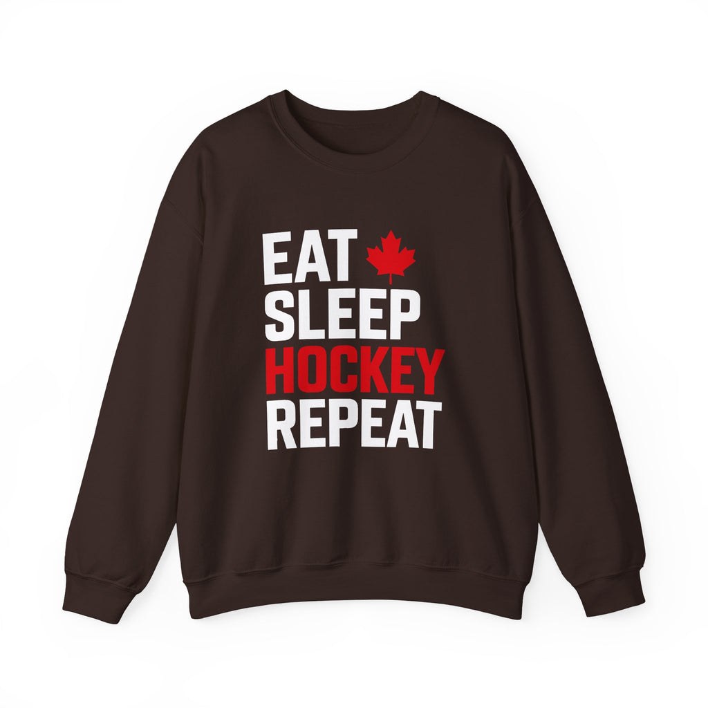 Eat Sleep Hockey Repeat Hockey Sweatshirt