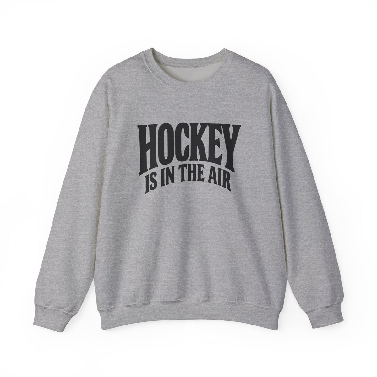Hockey Is in the Air Unisex Crewneck Sweatshirt