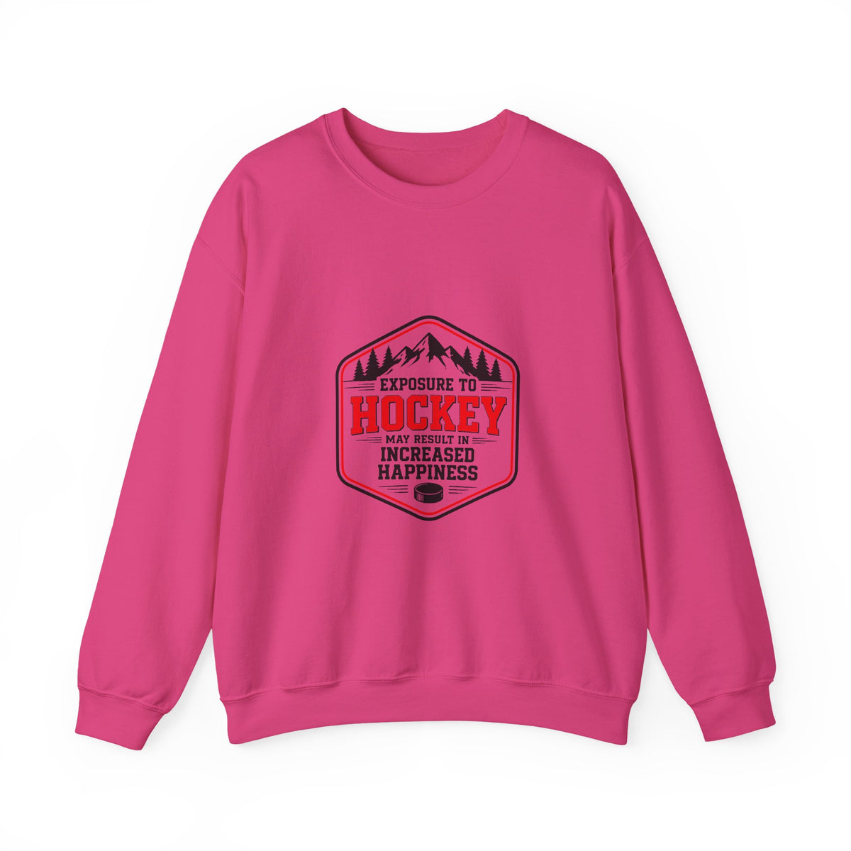 Hockey Happiness Crewneck Sweatshirt for Men