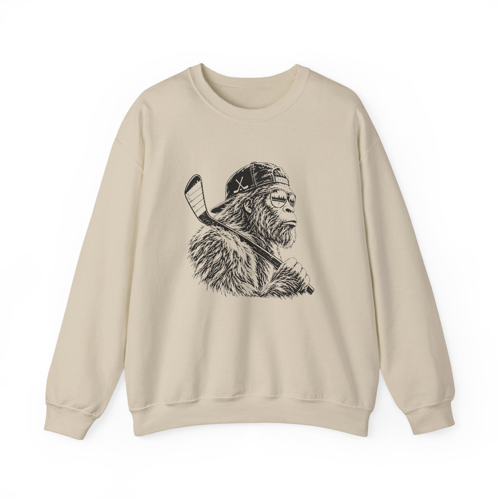 Bigfoot Hockey Sweatshirt | Sasquatch Crewneck