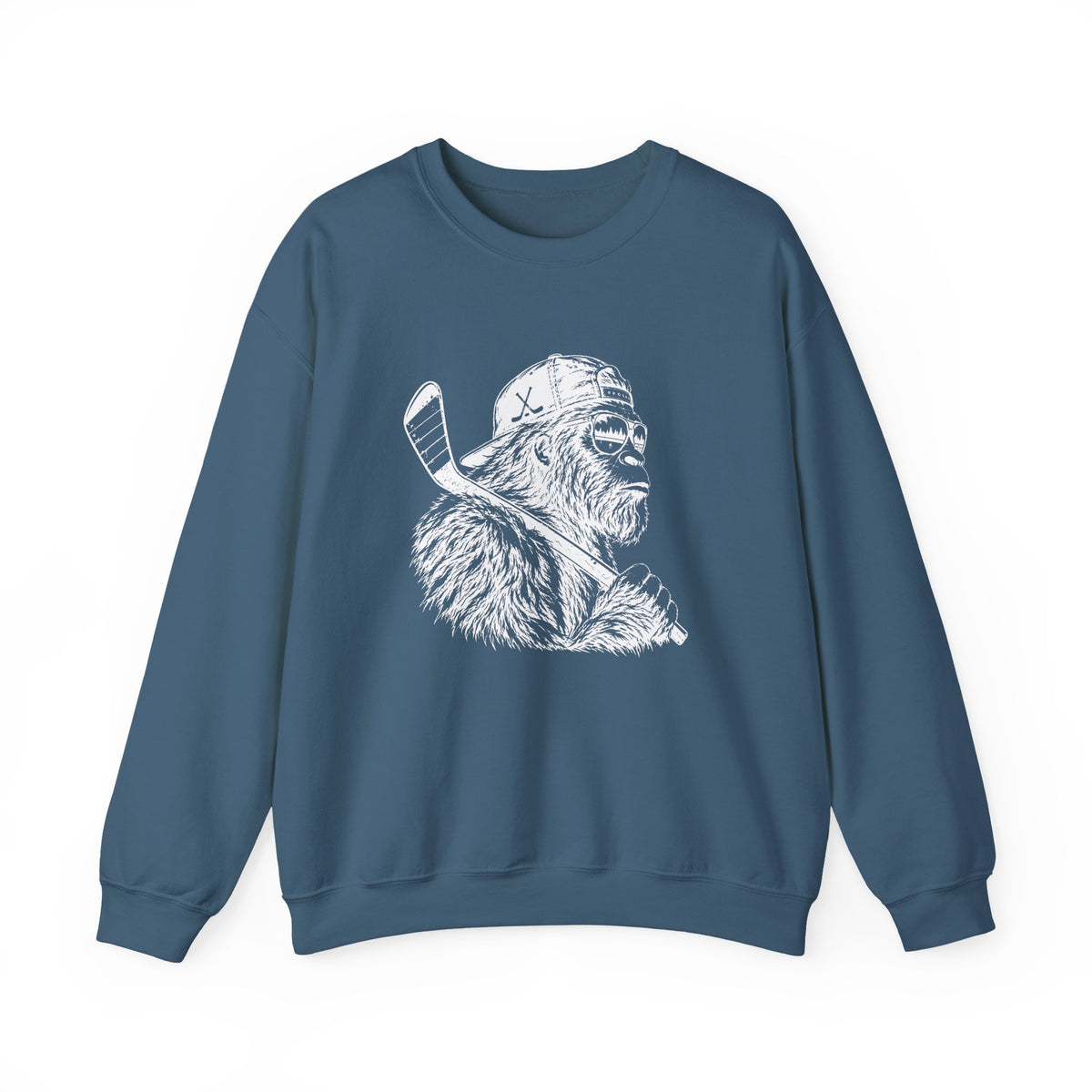 Bigfoot Hockey Sweatshirt | Sasquatch Crewneck