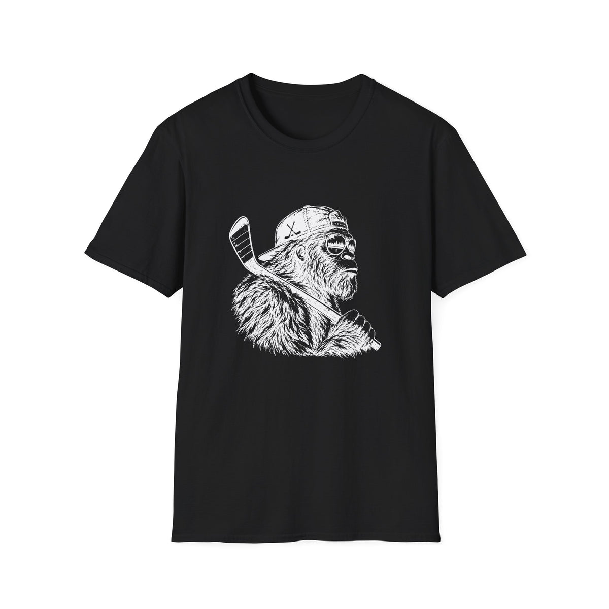 Bigfoot Hockey T-Shirt | Sasquatch Graphic Tee