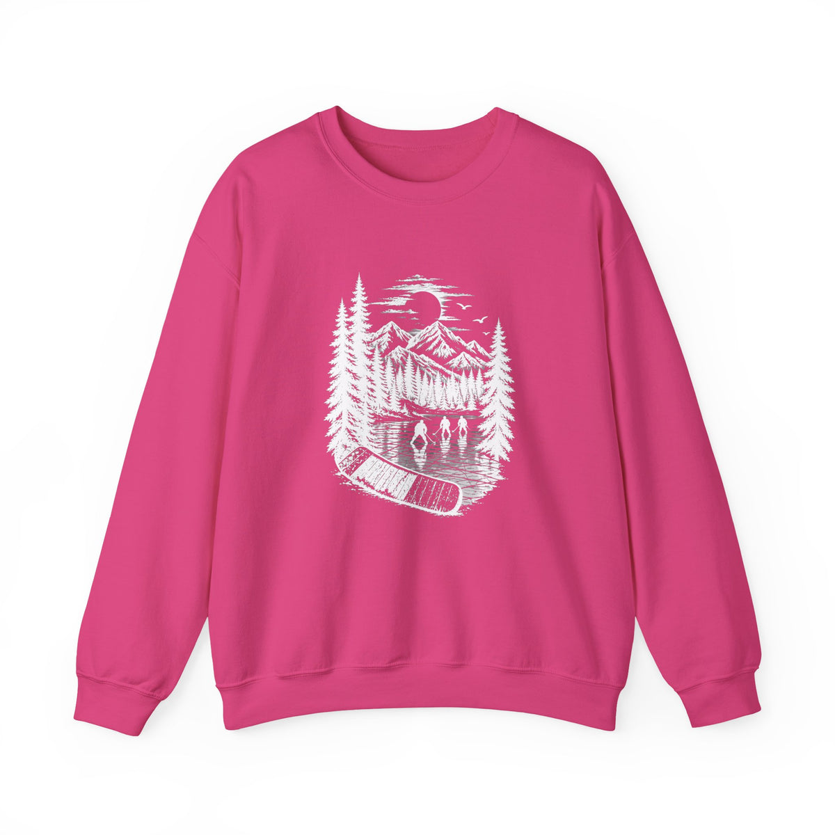 Stick Outdoors Pond Hockey Crewneck Sweatshirt