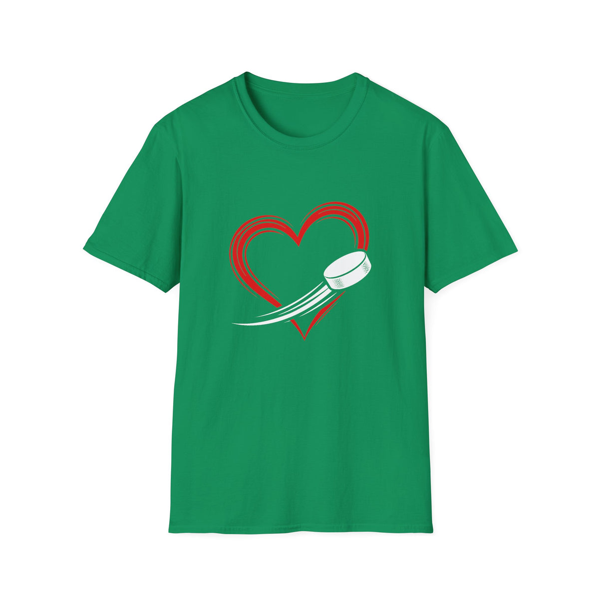 Heart Puck Hockey T-Shirt