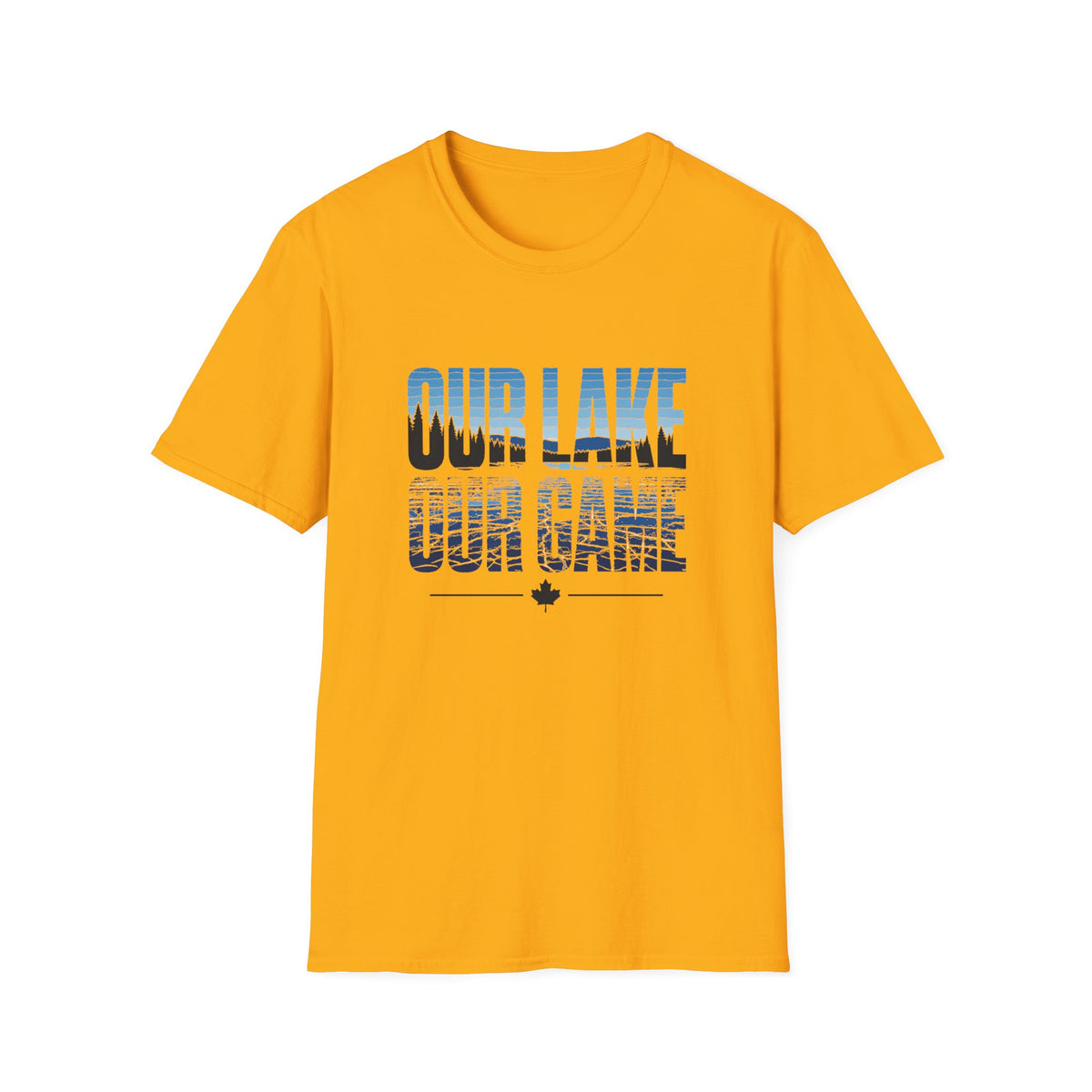 Our Lake Our Game Pond Hockey T-Shirt