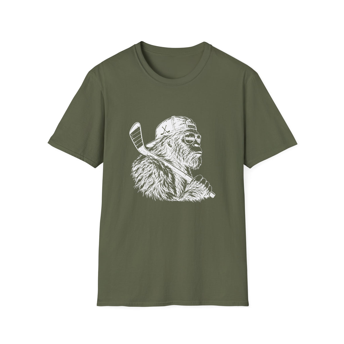 Bigfoot Hockey T-Shirt | Sasquatch Graphic Tee