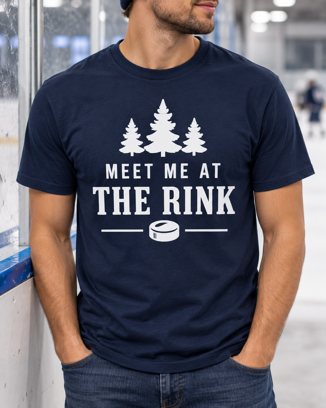 Meet Me at the Rink Hockey T-Shirt