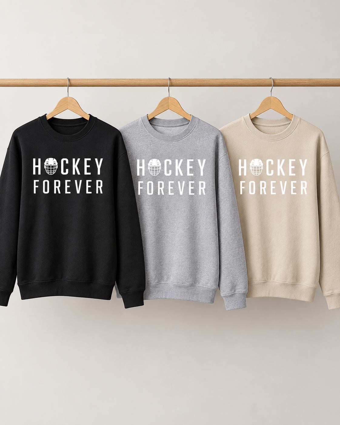 Hockey Forever Unisex Crewneck Sweatshirt
