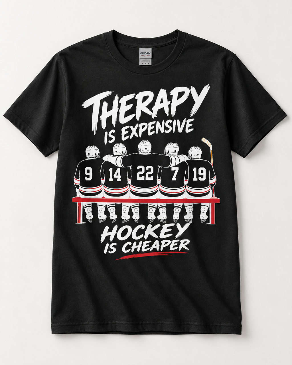 Therapy Is Expensive Hockey Is Cheaper T-Shirt