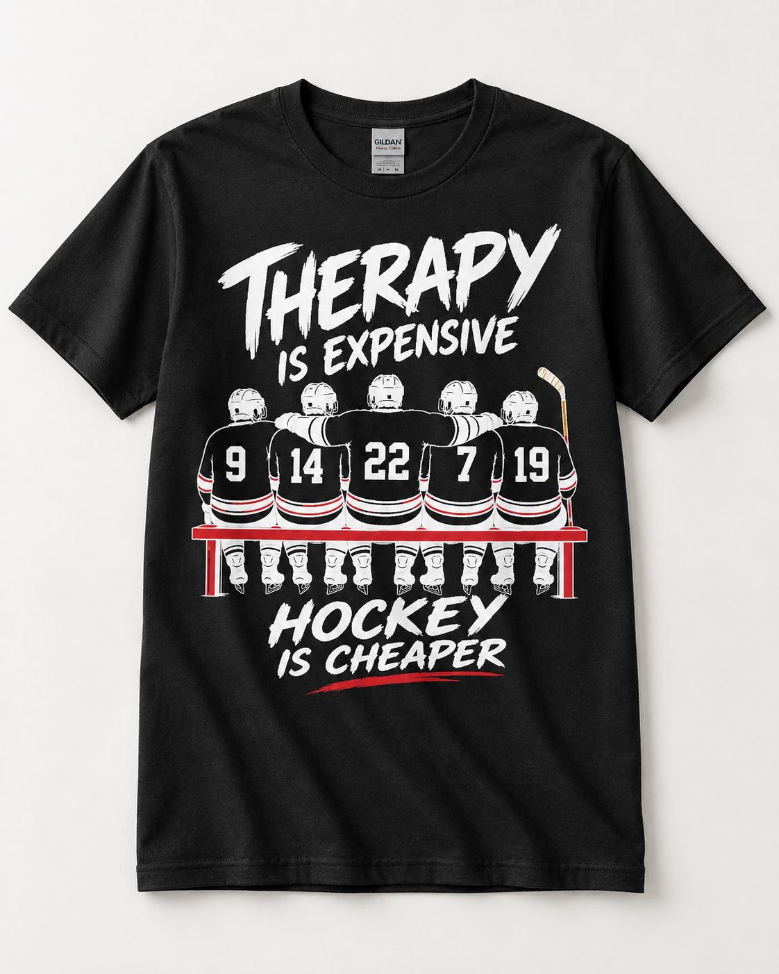 Therapy Is Expensive Hockey Is Cheaper T-Shirt