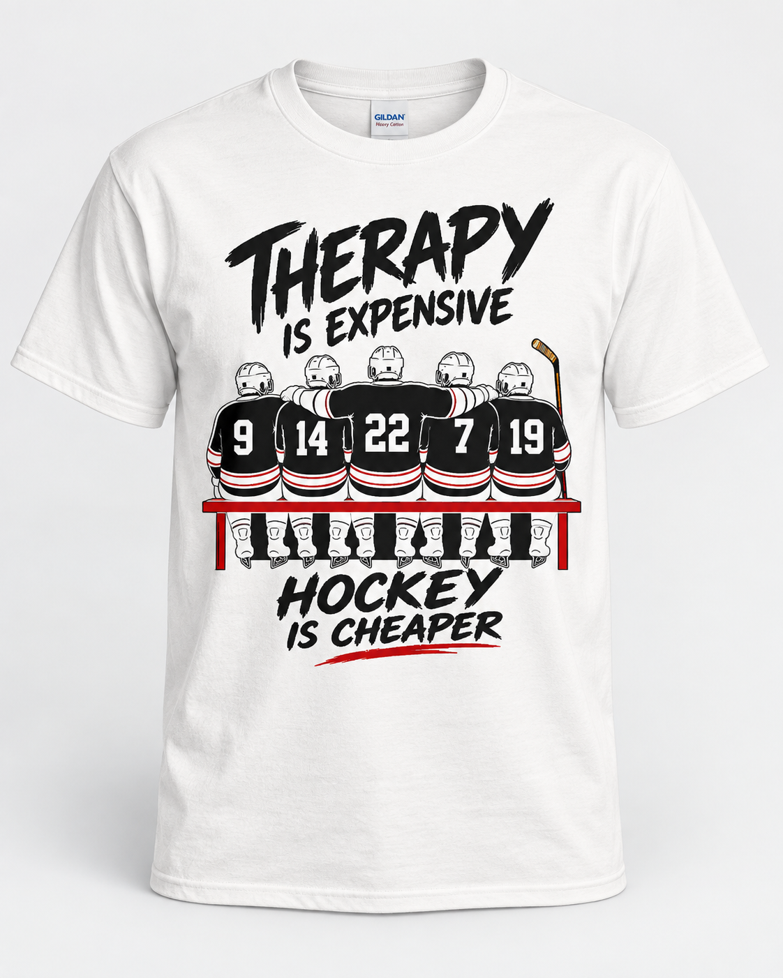 Therapy Is Expensive Hockey Is Cheaper T-Shirt