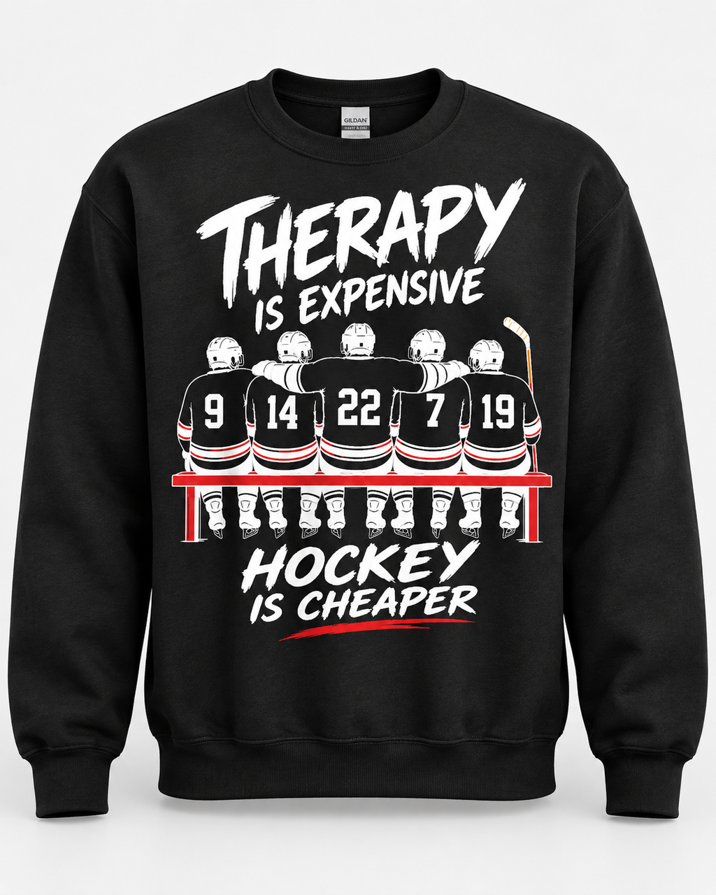 Therapy Is Expensive Hockey Is Cheaper Sweatshirt