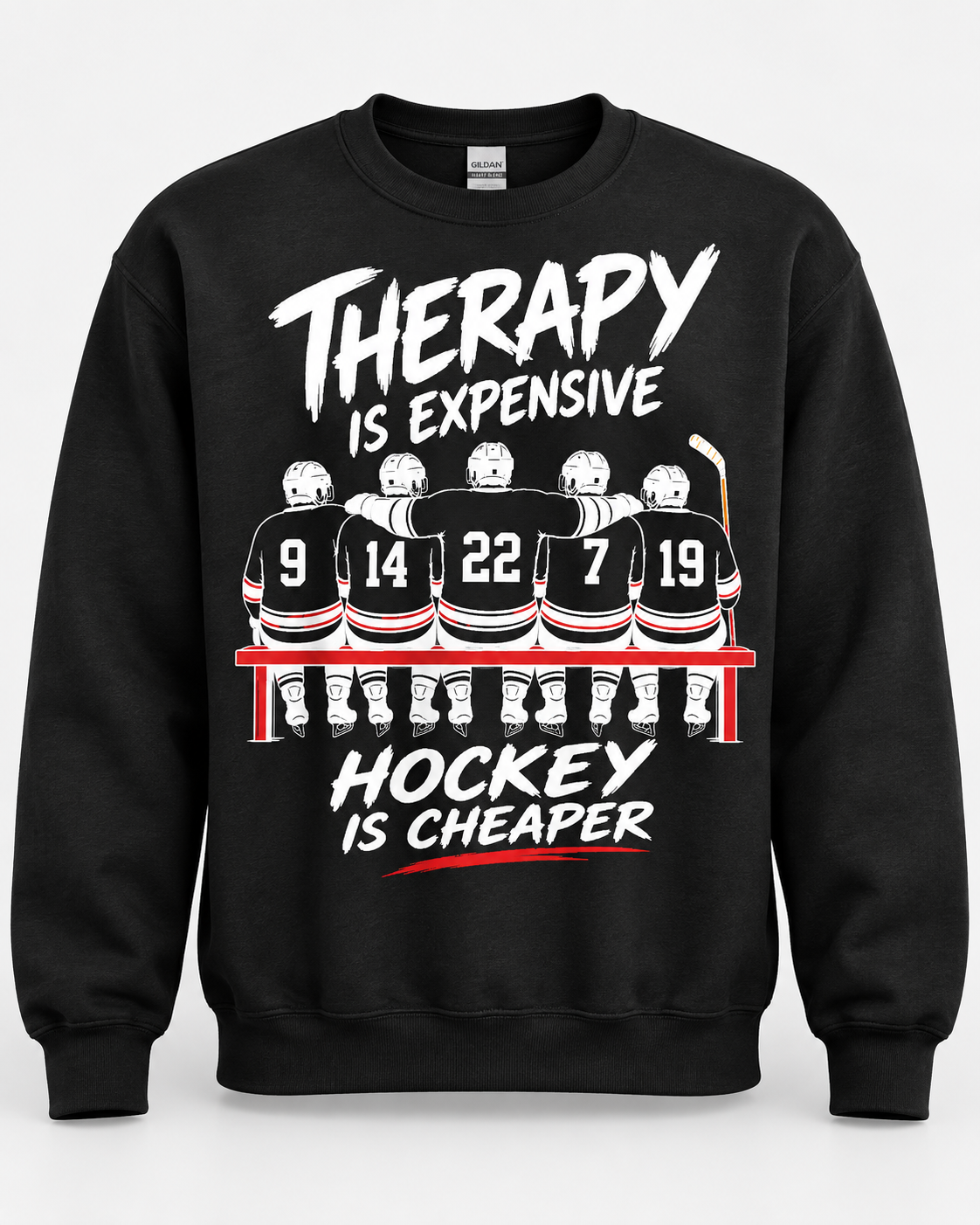 Therapy Is Expensive Hockey Is Cheaper Sweatshirt