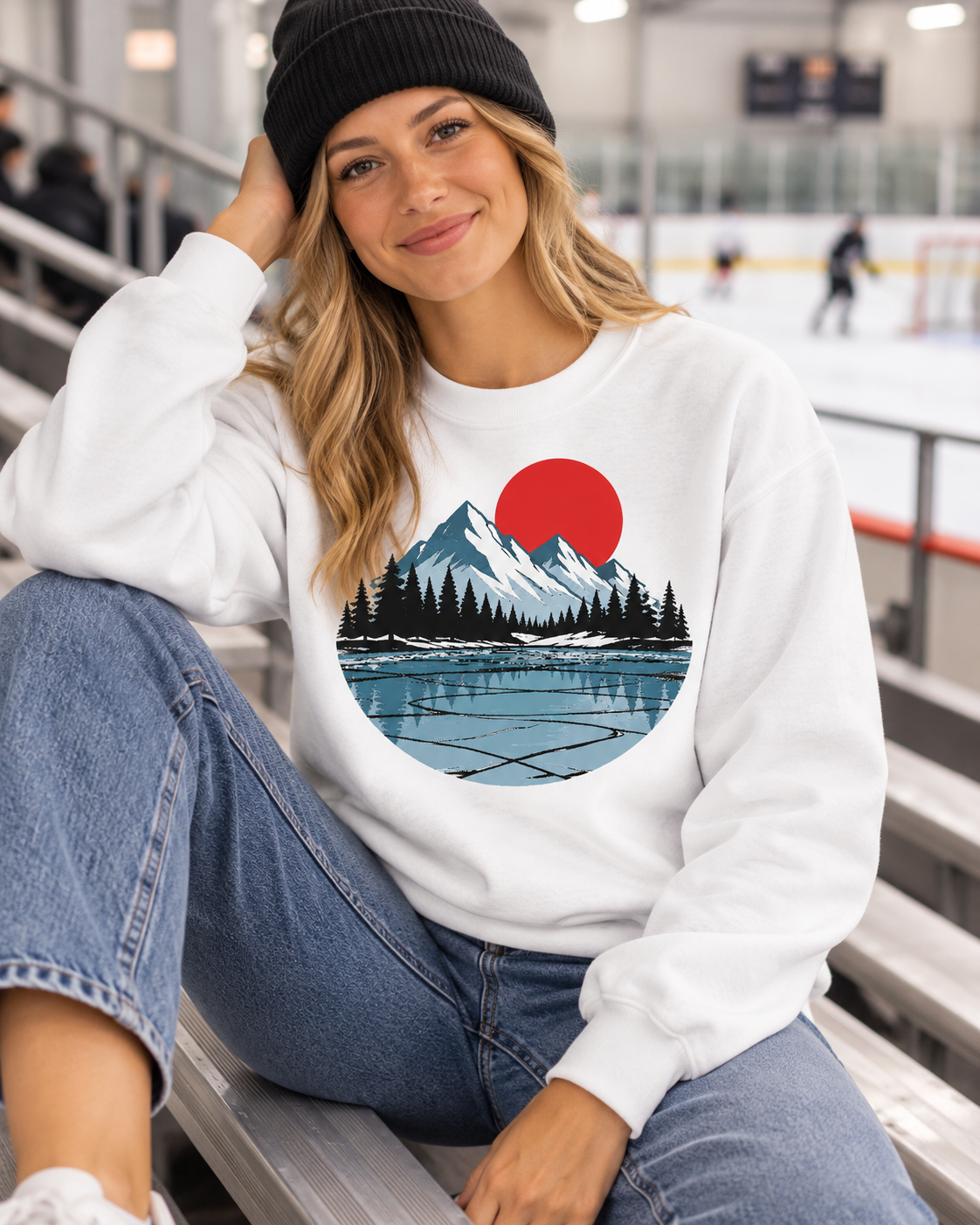Hockey Brings Joy Pond Hockey Sweatshirt