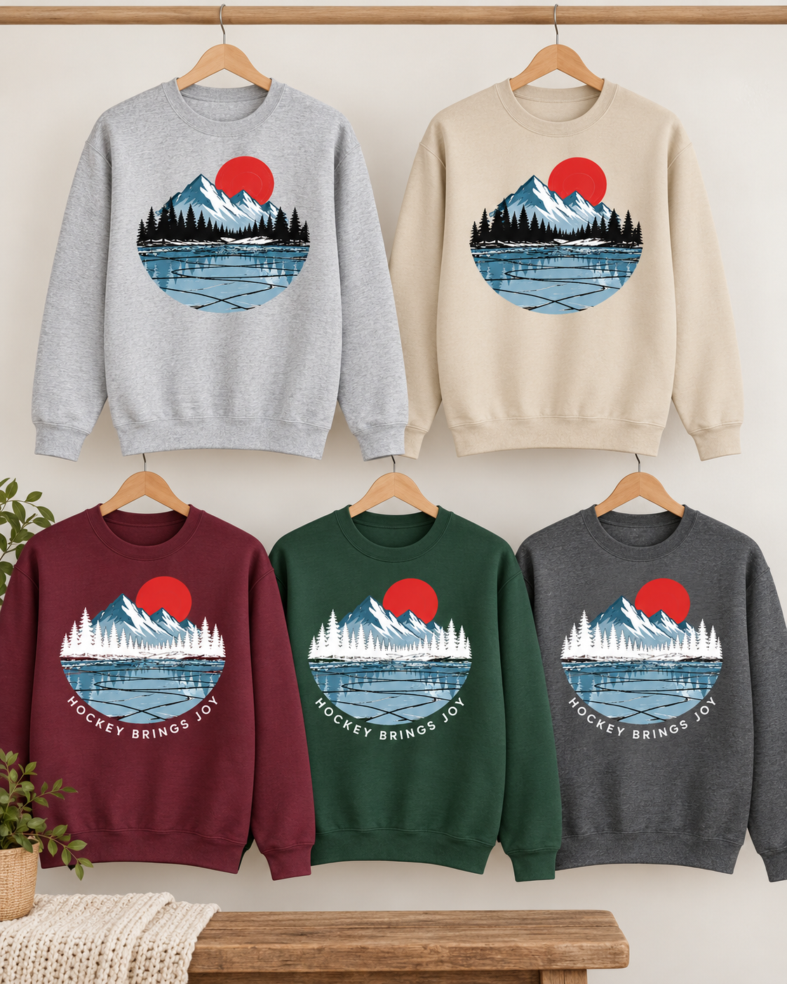 Hockey Brings Joy Pond Hockey Sweatshirt
