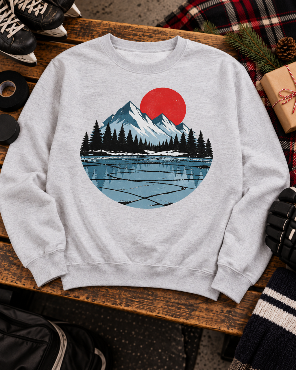 Hockey Brings Joy Pond Hockey Sweatshirt