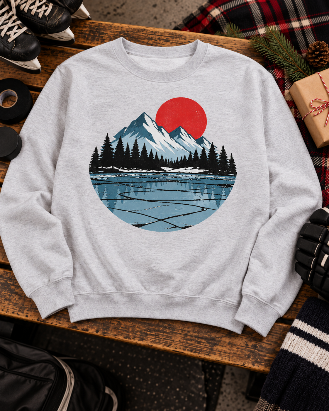 Hockey Brings Joy Pond Hockey Sweatshirt