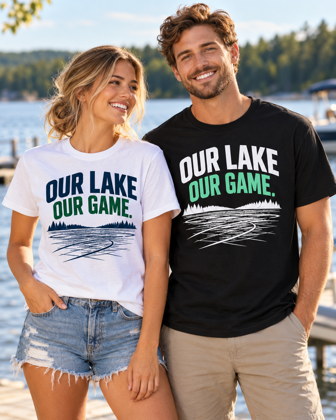 Our Lake Our Game Lake Life T-Shirt