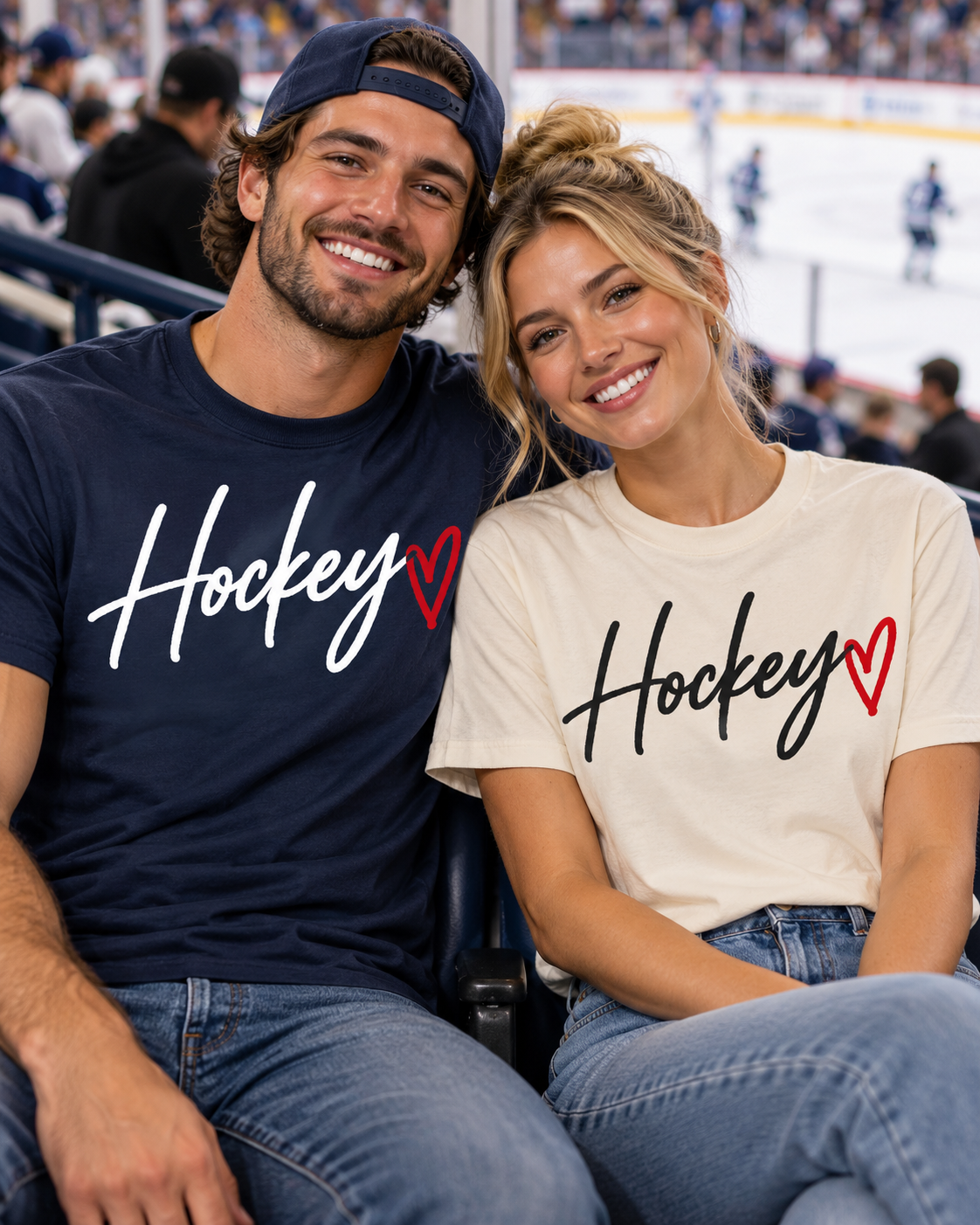 Hockey Heart Unisex T-Shirt