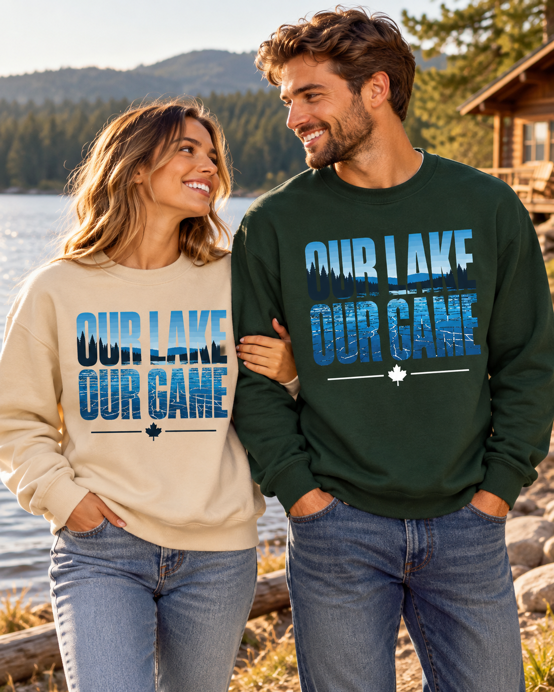 Our Lake Our Game Pond Hockey Sweatshirt