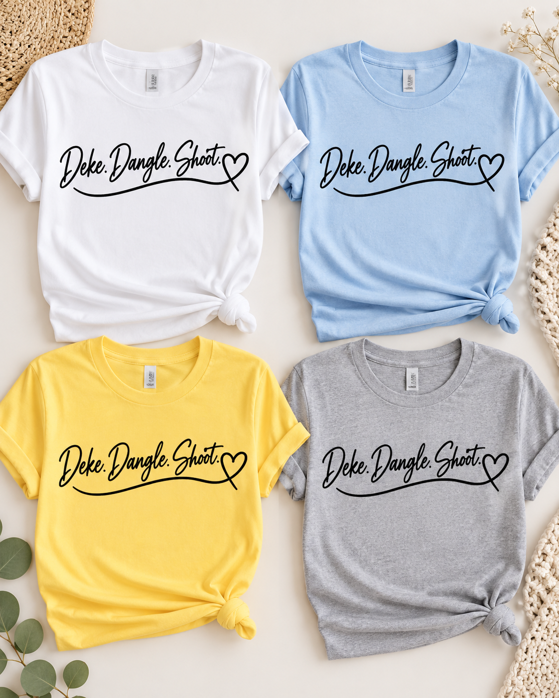 Deke Dangle Shoot Women's Hockey Shirt