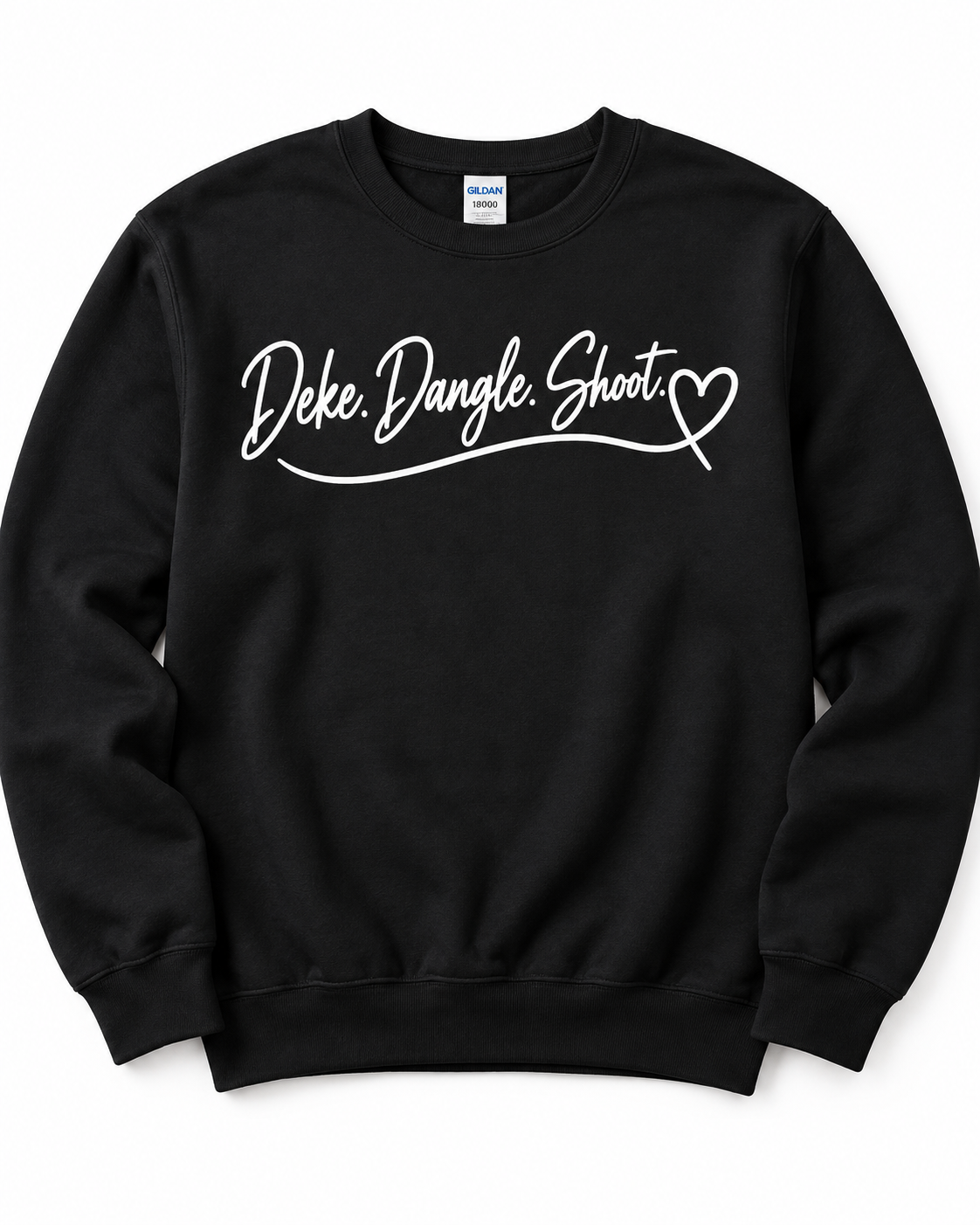 Deke Dangle Shoot Women's Hockey Sweatshirt