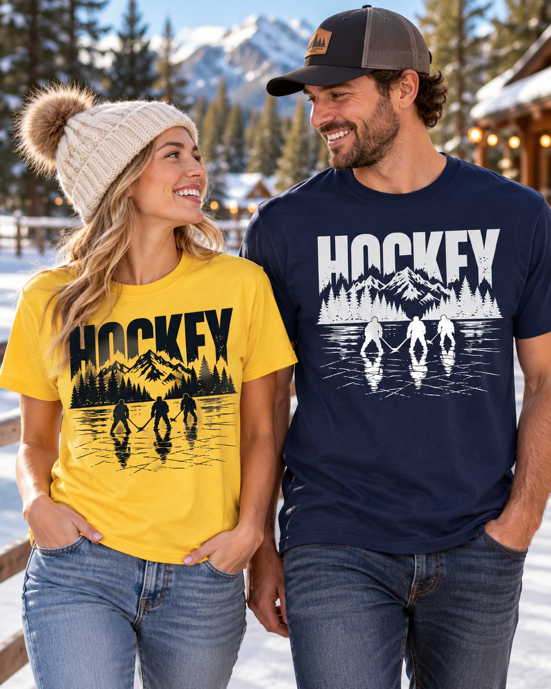 Hockey Mountain Pond Hockey T-Shirt