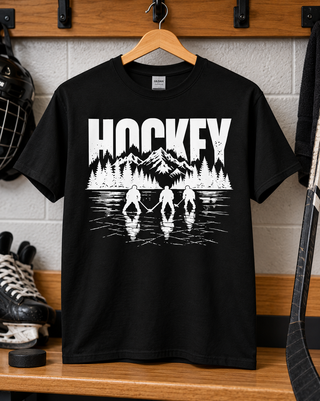 Hockey Mountain Pond Hockey T-Shirt