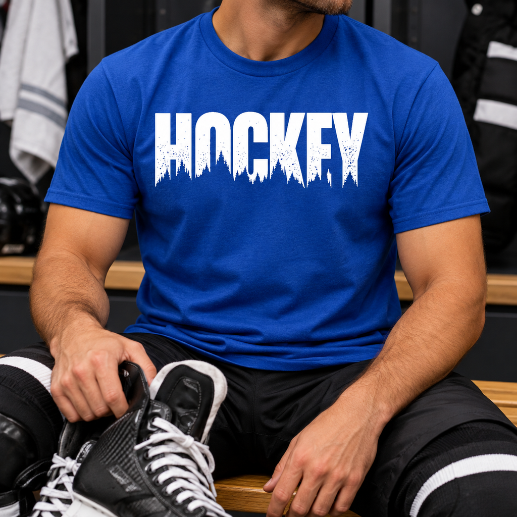 Hockey Forest Graphic T-Shirt