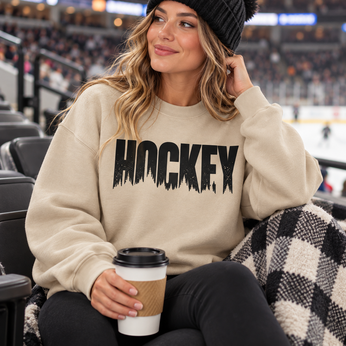 Rinkside Hockey Forest Sweatshirt
