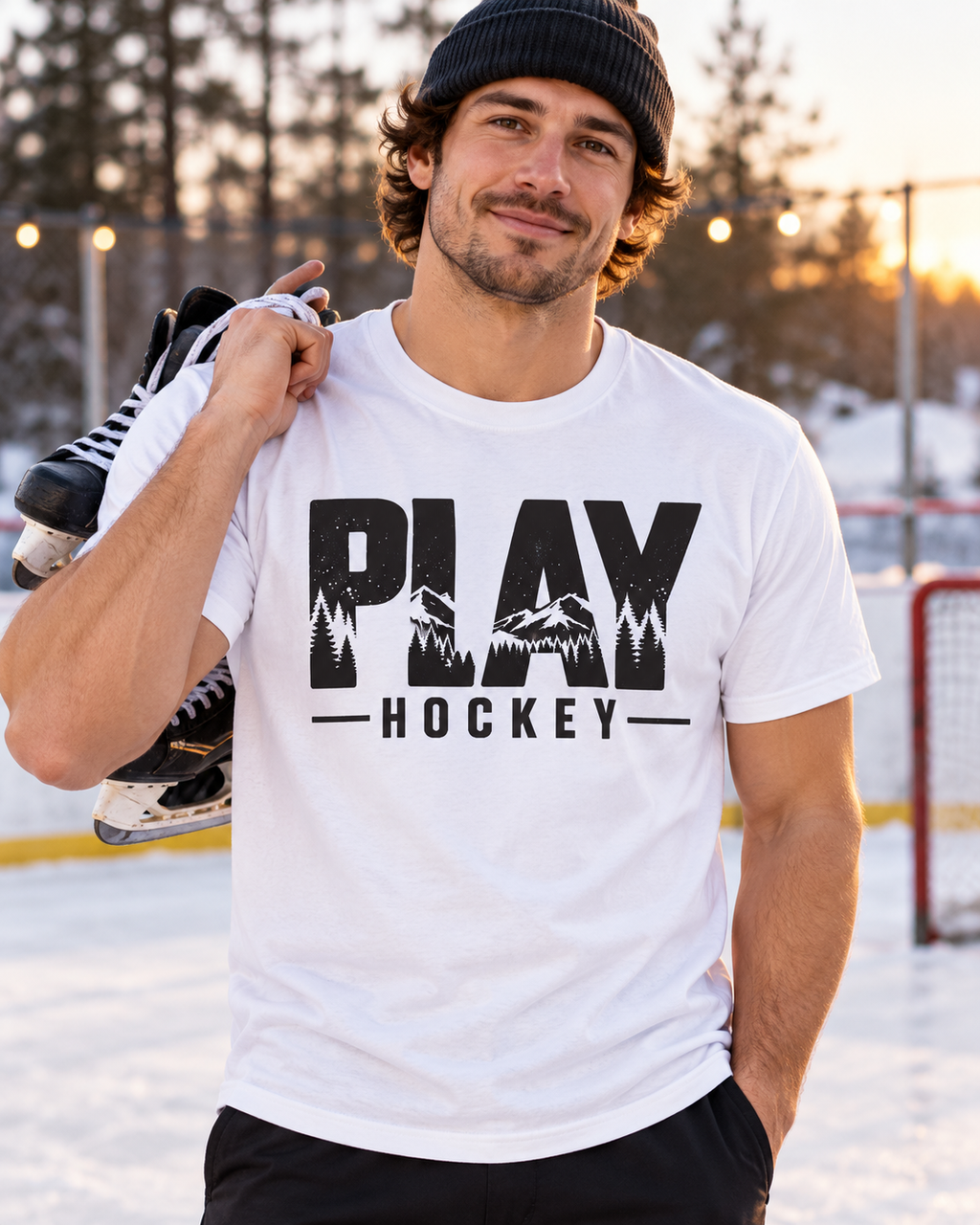Play Hockey Unisex Hockey T-Shirt