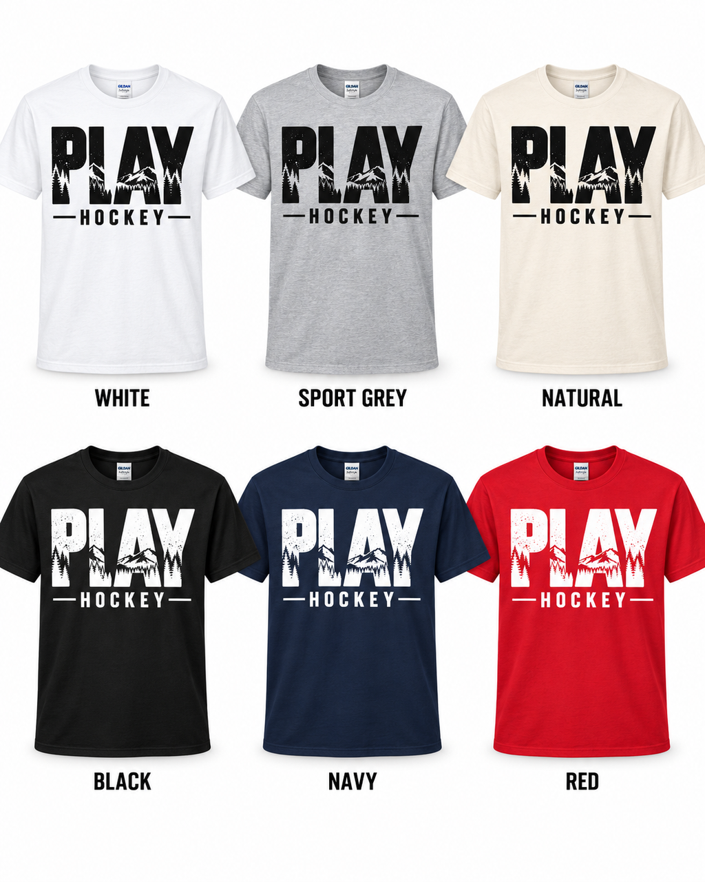 Play Hockey Unisex Hockey T-Shirt