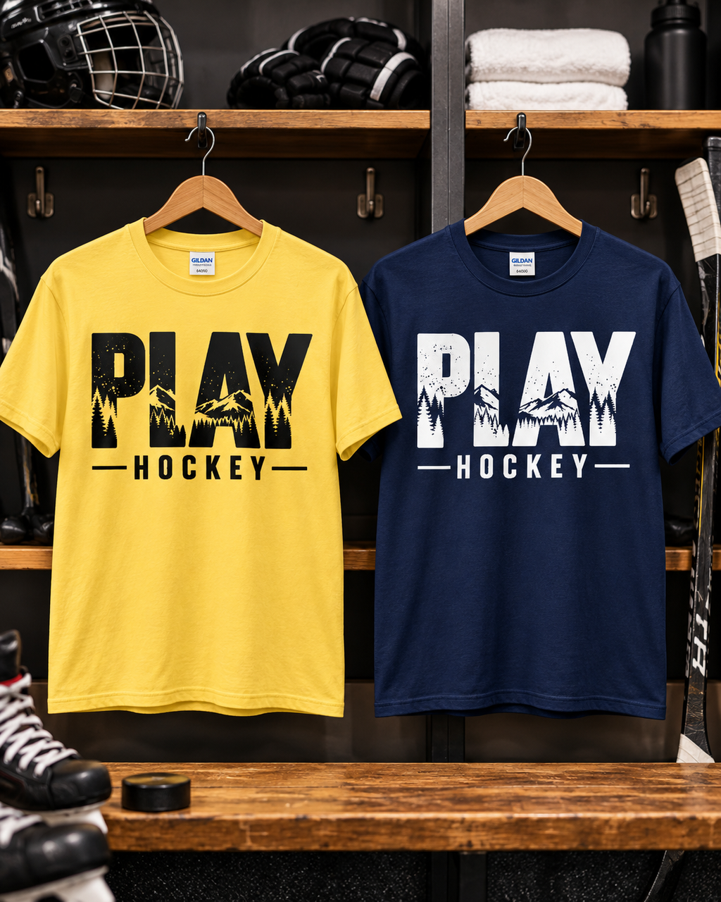 Play Hockey Unisex Hockey T-Shirt