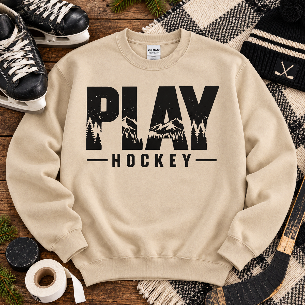 Play Hockey Unisex Hockey Sweatshirt