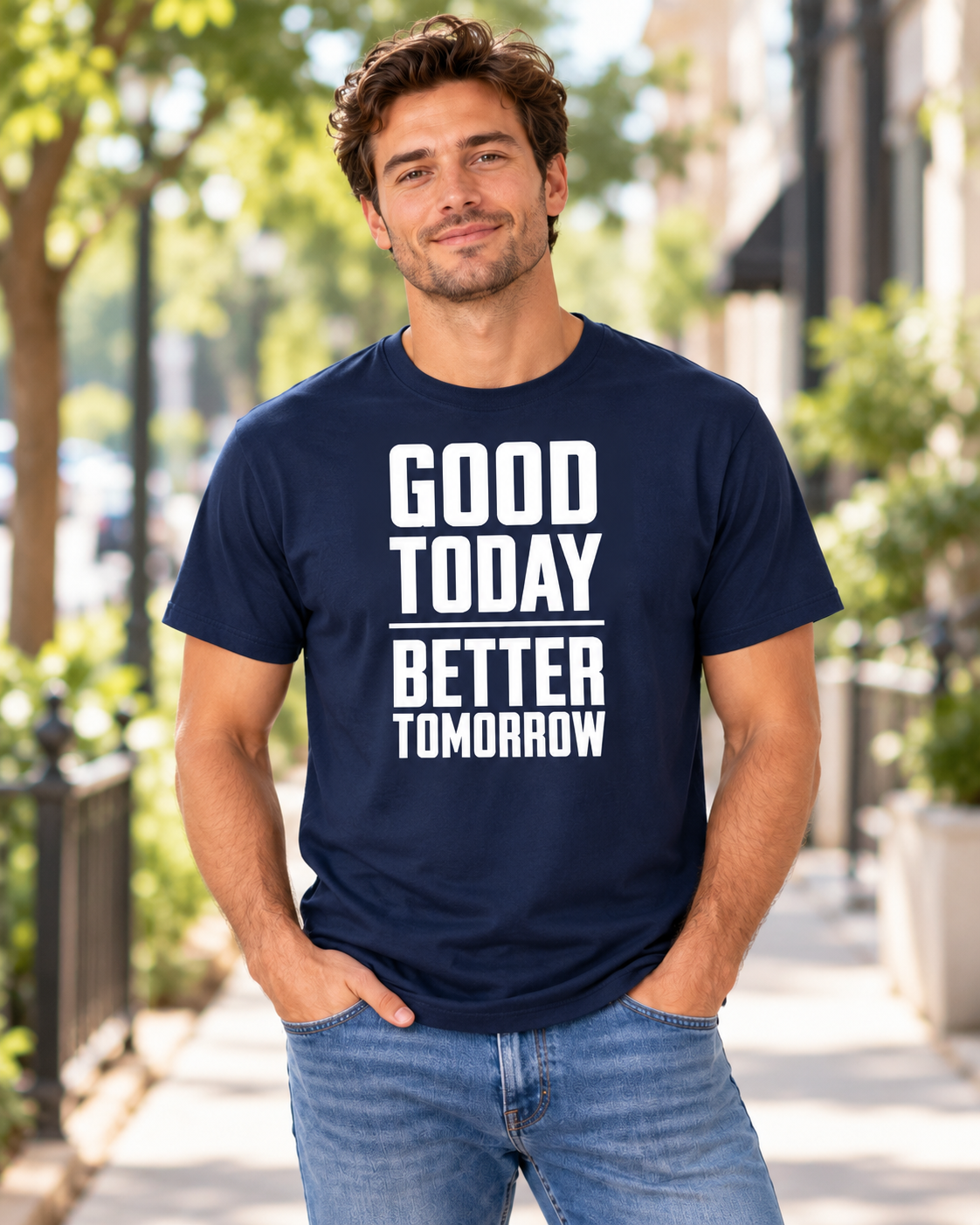 Good Today Better Tomorrow Motivational T-Shirt