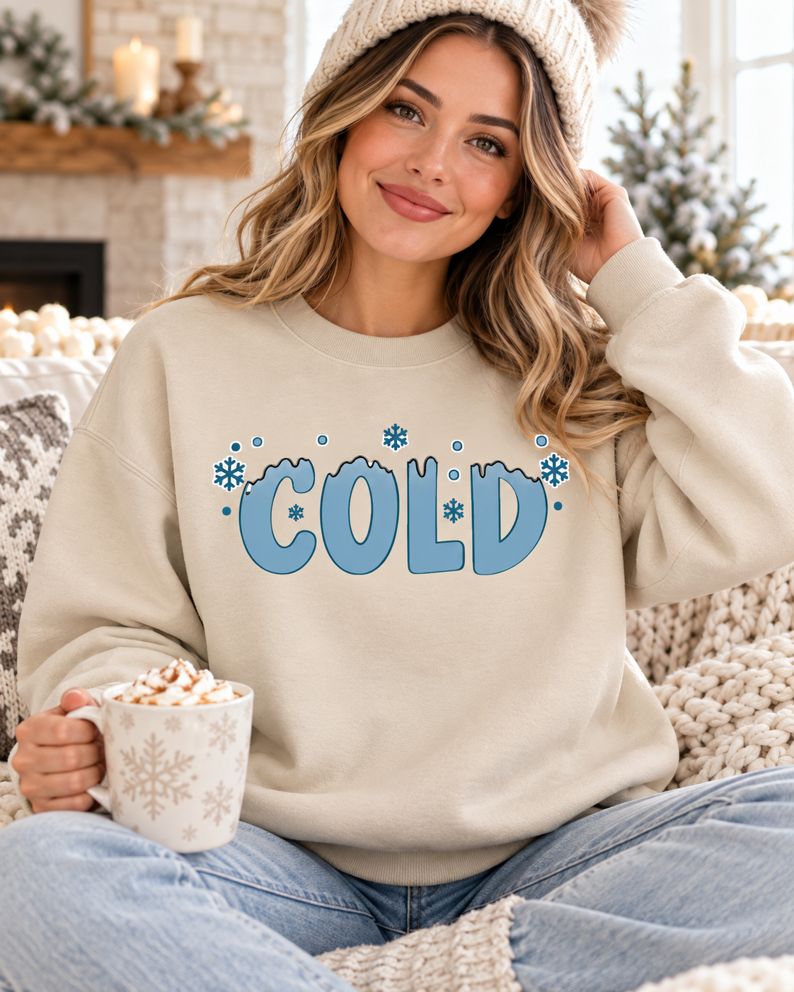 I Am Always Cold Sweatshirt | Winter Humor Crewneck