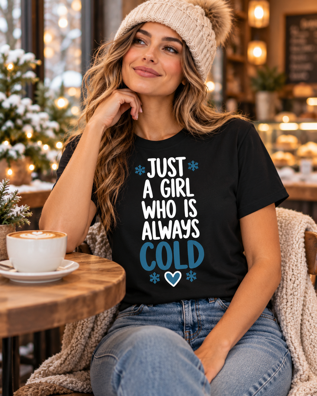 Just a Girl Who Is Always Cold T-Shirt