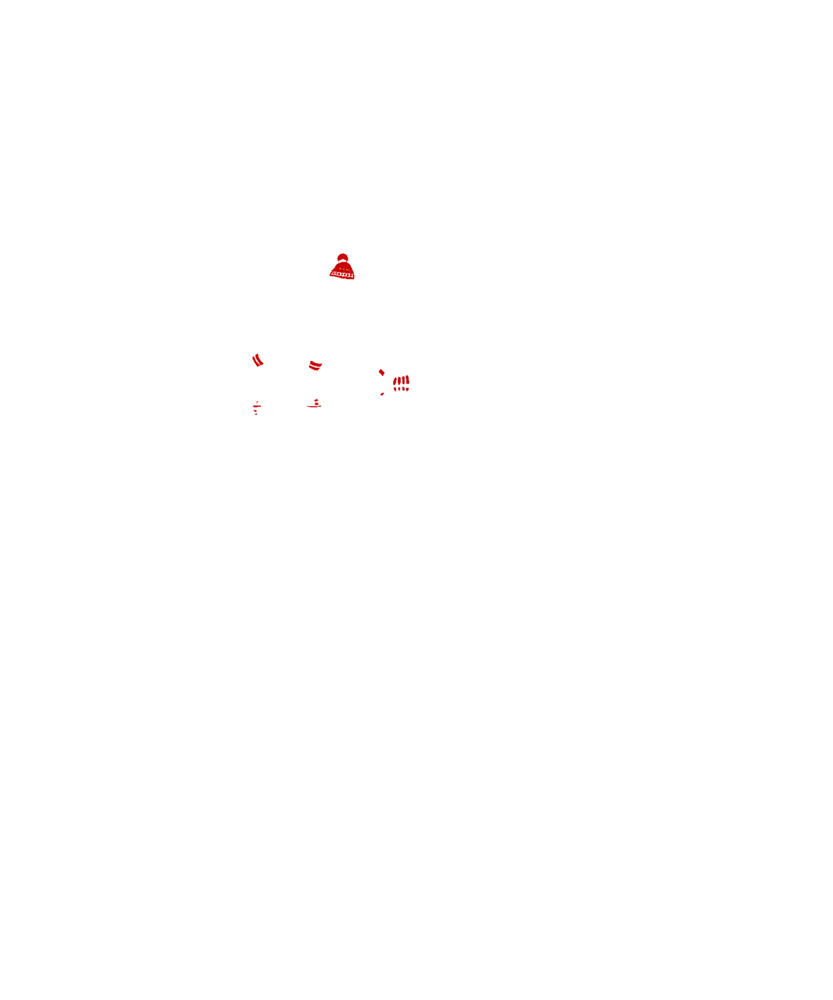 Pond Hockey Red Hat Sweatshirt