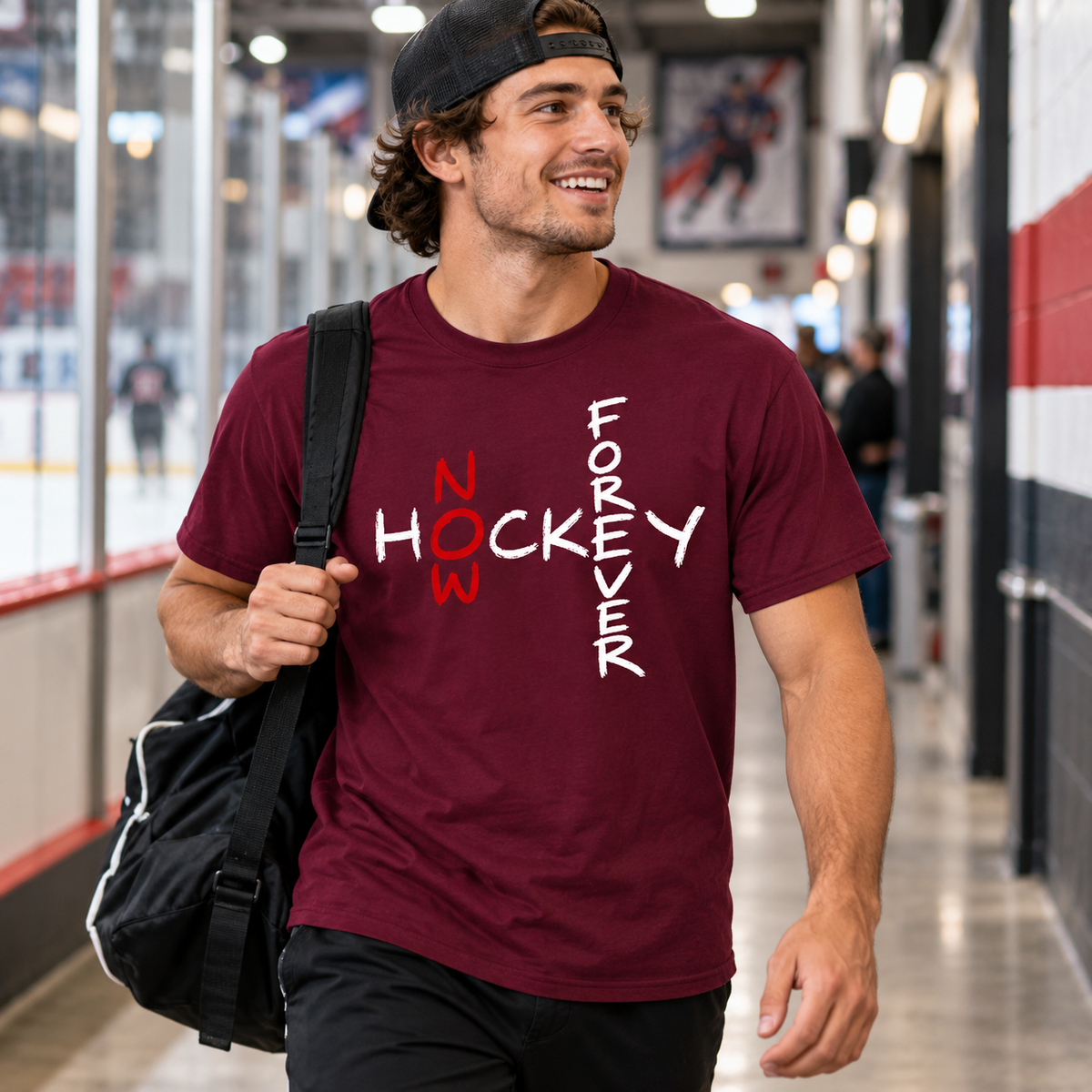 Hockey Now Forever Unisex T-Shirt