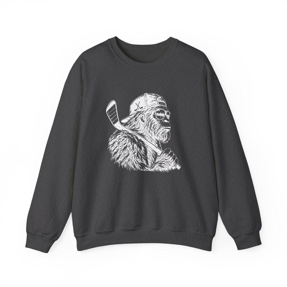 Bigfoot Hockey Sweatshirt | Sasquatch Crewneck