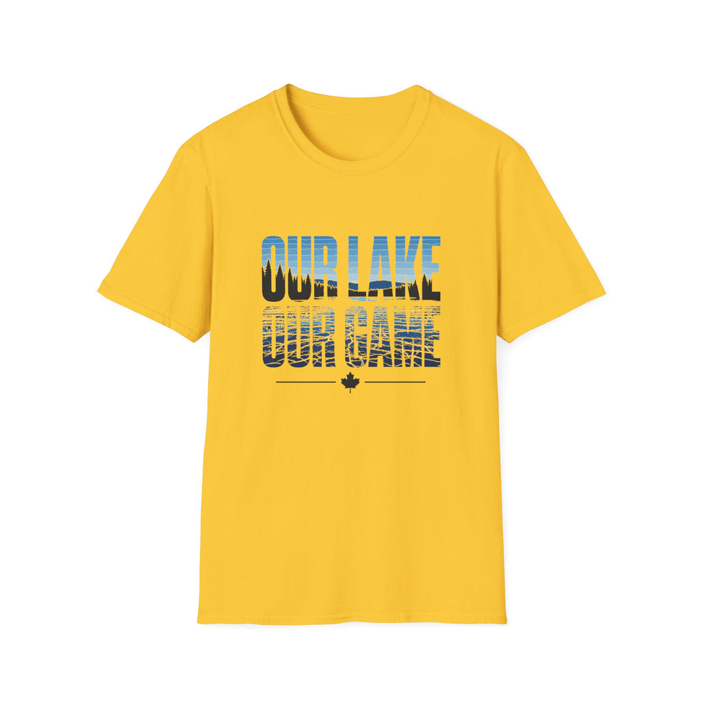Our Lake Our Game Pond Hockey T-Shirt