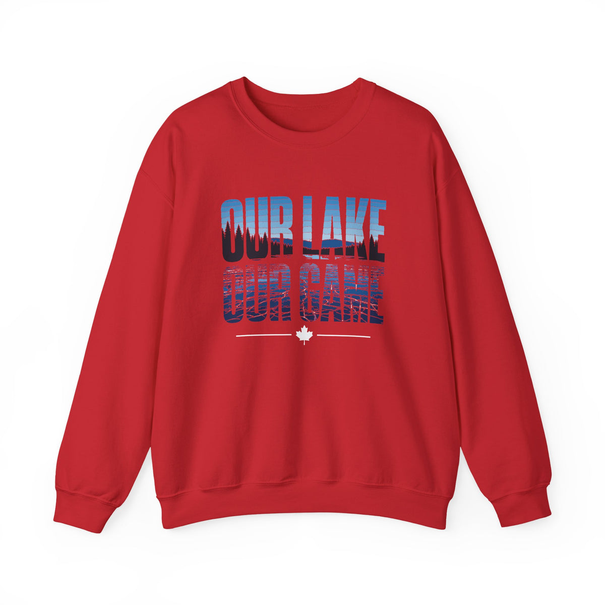 Our Lake Our Game Pond Hockey Sweatshirt